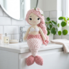 Cherry Blossom Spring Mermaid Free Crochet Pattern