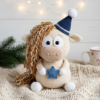 Classic Cream Highland Cow Amigurumi Free Crochet Pattern