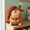 Rustic Ginger Highland Cow Amigurumi Free Crochet Pattern