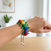 Midnight Garden Gothic Rose Crochet Bracelet Pattern