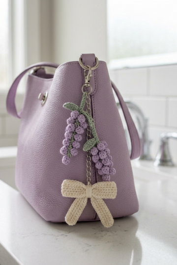 Sage and Terracotta Boho Butterfly Charm Free Crochet Pattern