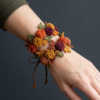 Winter White Camellia Crochet Bracelet Free Pattern