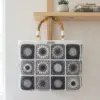 Monochrome Gray Granny Square Modern Tote Free Crochet Pattern