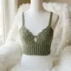 Sage Green Boho Crop Top Free Crochet Pattern