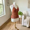 Terracotta Crochet Festival Top Free Pattern