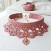 Dusty Rose Victorian Lace Choker Free Crochet Pattern