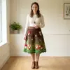 Enchanted Forest Mushroom Skirt Free Crochet Pattern