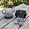 Gray Koala Baby Set Free Crochet Pattern