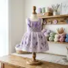 Lavender Fields Baby Dress Free Crochet Pattern