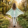 Luna Moth Lace Poncho Free Crochet Pattern