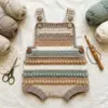 Neutral Boho Baby Romper Free Crochet Pattern