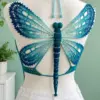 Ocean Ombre Dragonfly Top Crochet Pattern