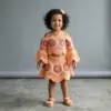 Peachy Keen Summer Toddler Dress Free Crochet Pattern