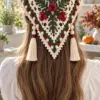 Snowberry Woodland Headscarf Crochet Pattern