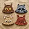 Woodland Creatures Bucket Hats Free Crochet Pattern